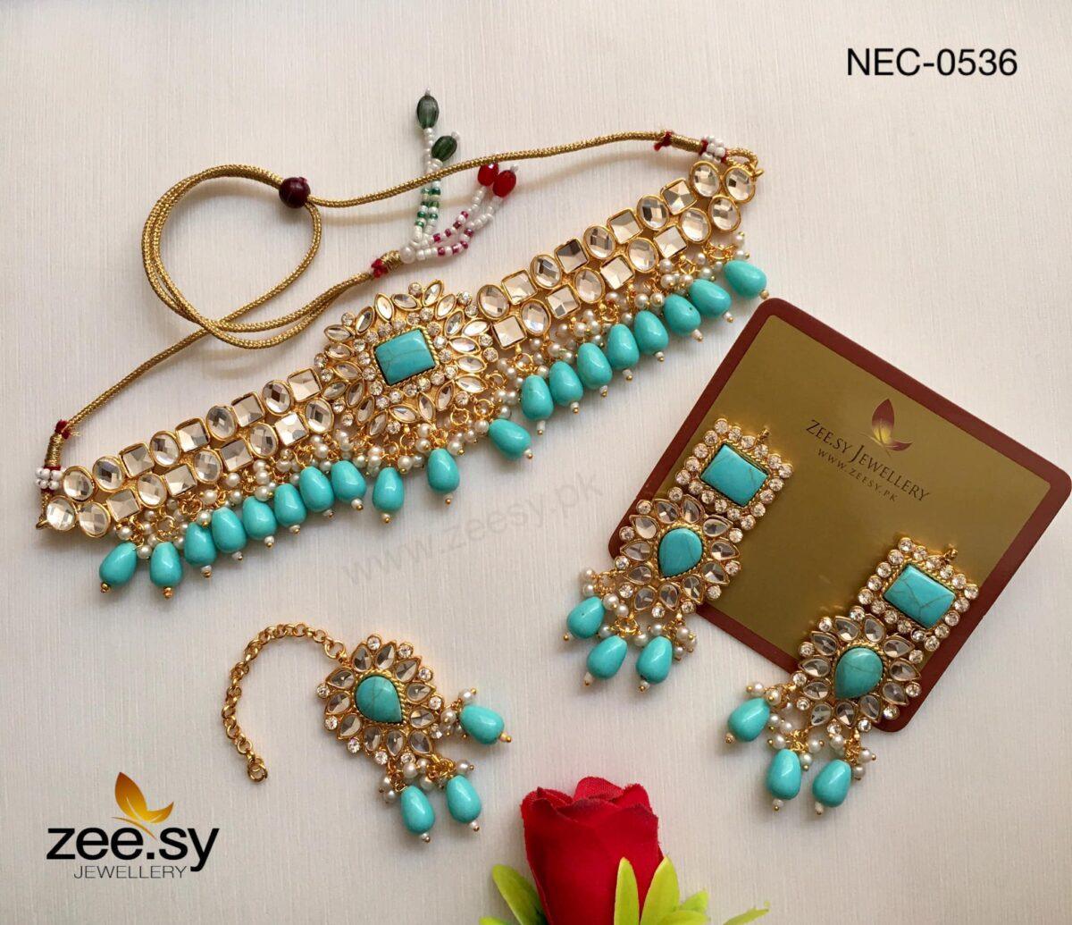 Kundan Necklace-0536 - Necklace Sets 