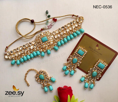 Kundan Necklace-0536 - Necklace Sets 