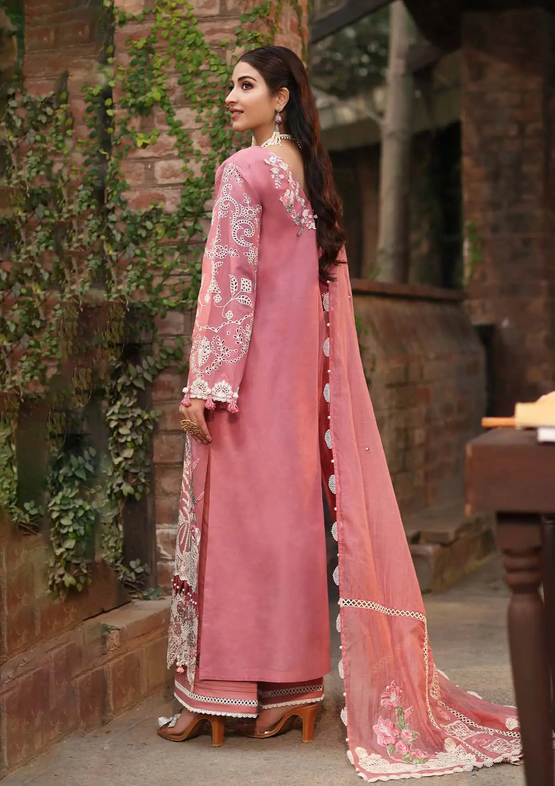 Kahf Premium | Festive Lawn 24 | KFL-13 ZEB - Ladies Clothes - Maria Faisal