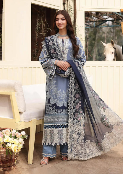 Kahf Premium | Festive Lawn 24 |KFL-04 KINZA - Ladies Clothes - Maria Faisal