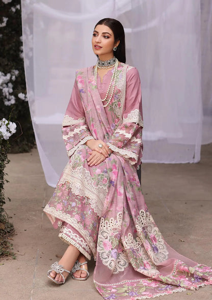 Kahf Premium | Festive Lawn 24 | KFL-03 SASSI - Ladies Clothes - Maria Faisal