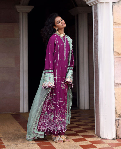 Republic Womenswear | Lilas Lawn 26 | Kaia - Luxury Dress - available at Maria Faisal in UK and USA.