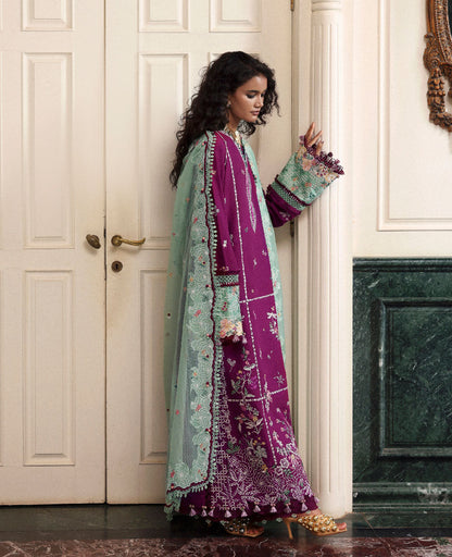 Republic Womenswear | Lilas Lawn 26 | Kaia - Luxury Dress - available at Maria Faisal in UK and USA.
