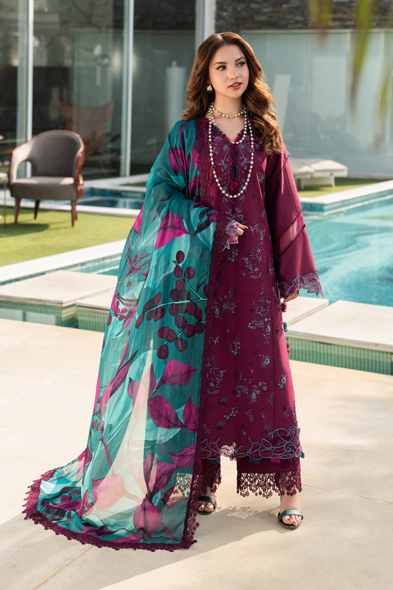 Rangrasiya | Carnation Eid Edit 26 | Kaia - Luxury Dress - available at Maria Faisal in UK and USA.
