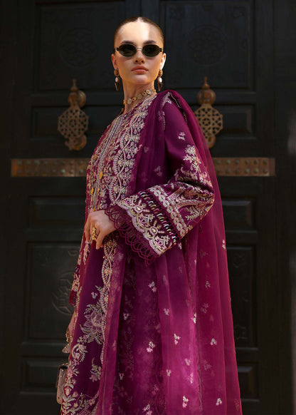 Kanwal Malik | Elysia Luxury Lawn 25 | Lavena by Maria Faisal - Registered Vendor of : Kanwal Malik - type : Ladies Clothes - 100% original wedding dresses
