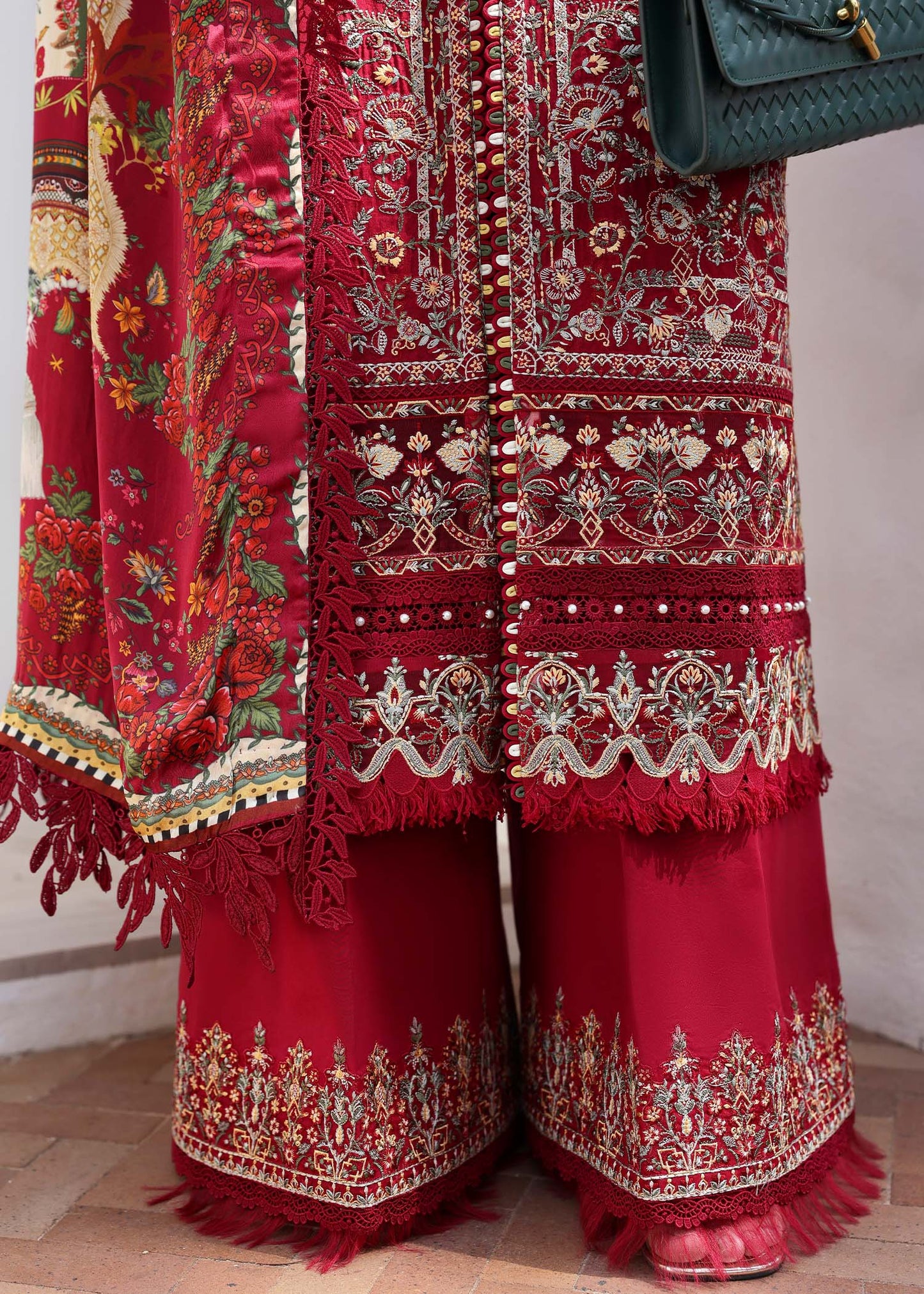 Kanwal Malik | Elysia Luxury Lawn 25 | Marina by Maria Faisal - Registered Vendor of : Kanwal Malik - type : Ladies Clothes - 100% original wedding dresses