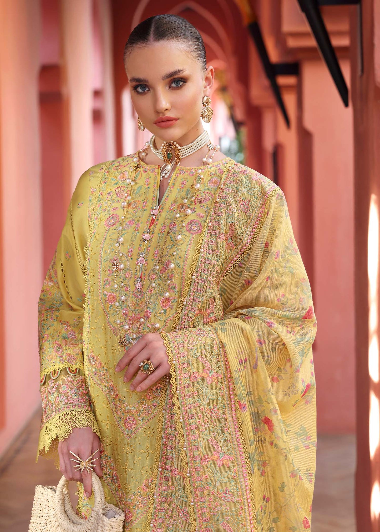 Kanwal Malik | Elysia Luxury Lawn 25 | Summer by Maria Faisal - Registered Vendor of : Kanwal Malik - type : Ladies Clothes - 100% original wedding dresses