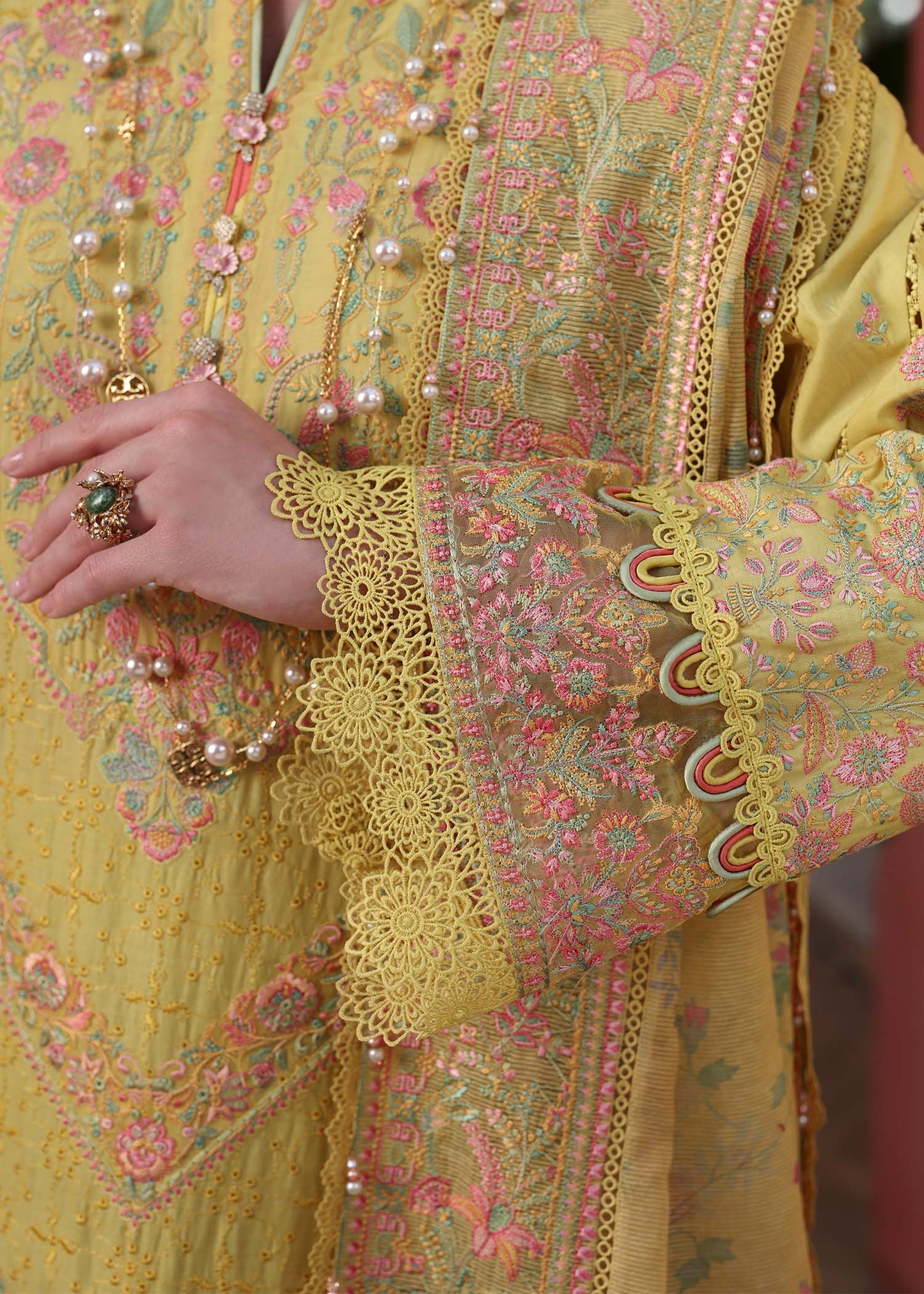 Kanwal Malik | Elysia Luxury Lawn 25 | Summer by Maria Faisal - Registered Vendor of : Kanwal Malik - type : Ladies Clothes - 100% original wedding dresses