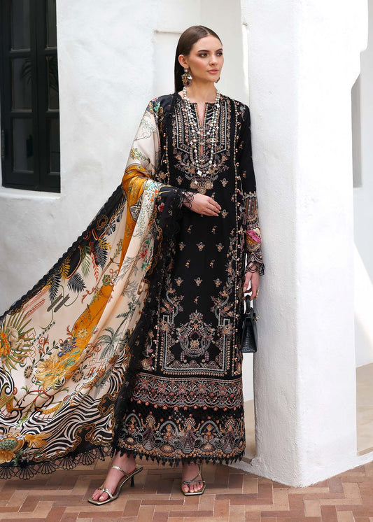 Kanwal Malik | Elysia Luxury Lawn 25 | Noire by Maria Faisal - Registered Vendor of : Kanwal Malik - type : Ladies Clothes - 100% original wedding dresses
