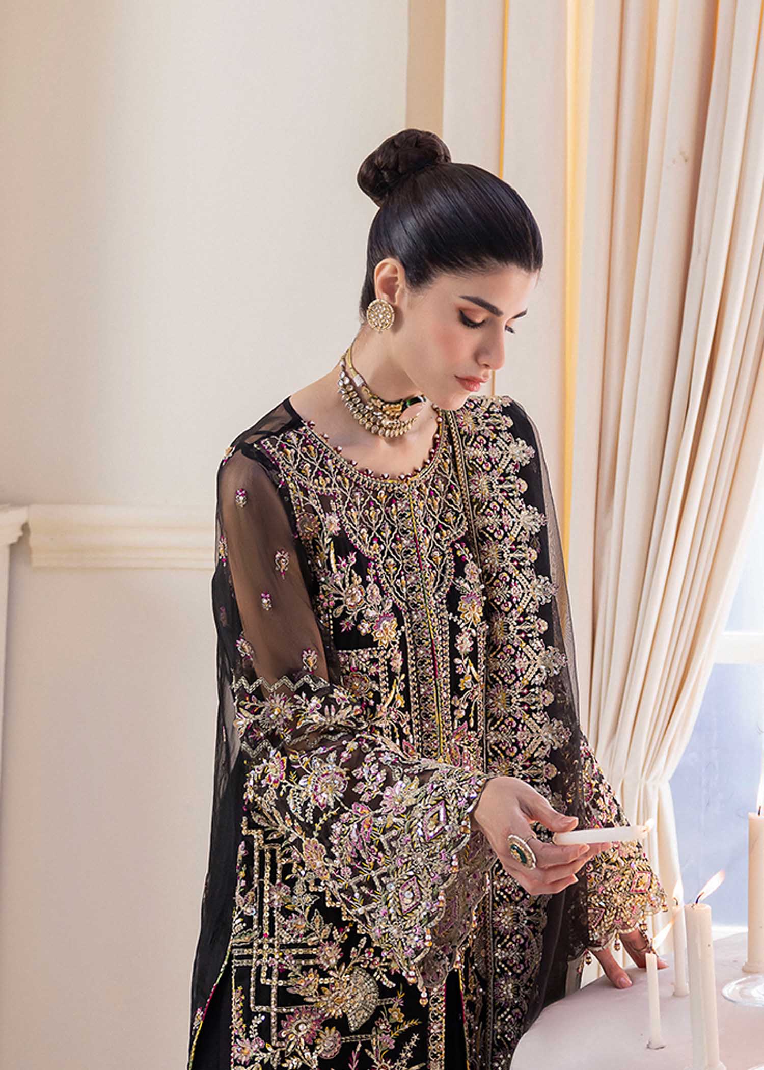 Kanwal Malik | Mirha Wedding Formals | Sable - Waniyas