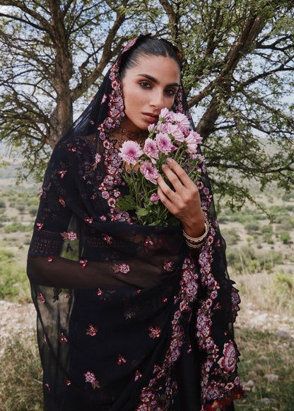 Hussain Rehar | Jinan 26 | Kashmala - Luxury Dress - available at Maria Faisal in UK and USA.
