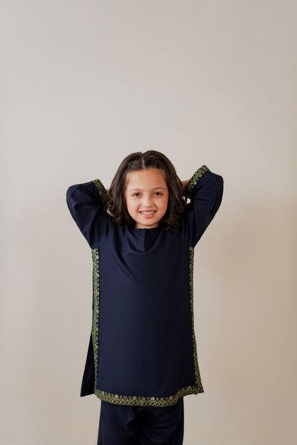 KKG-215 - by Maria Faisal - Registered Vendor of : Kastoor Kids - 100% Original Designer Dress.