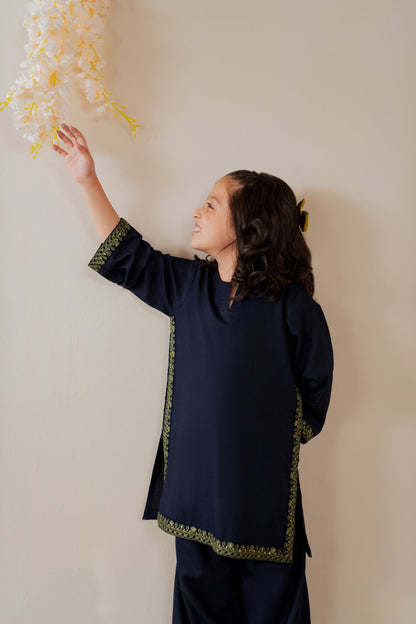 KKG-215 - by Maria Faisal - Registered Vendor of : Kastoor Kids - 100% Original Designer Dress.