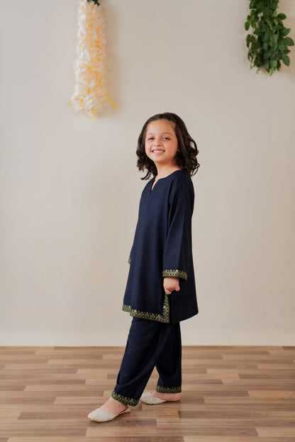 KKG-215 - by Maria Faisal - Registered Vendor of : Kastoor Kids - 100% Original Designer Dress.