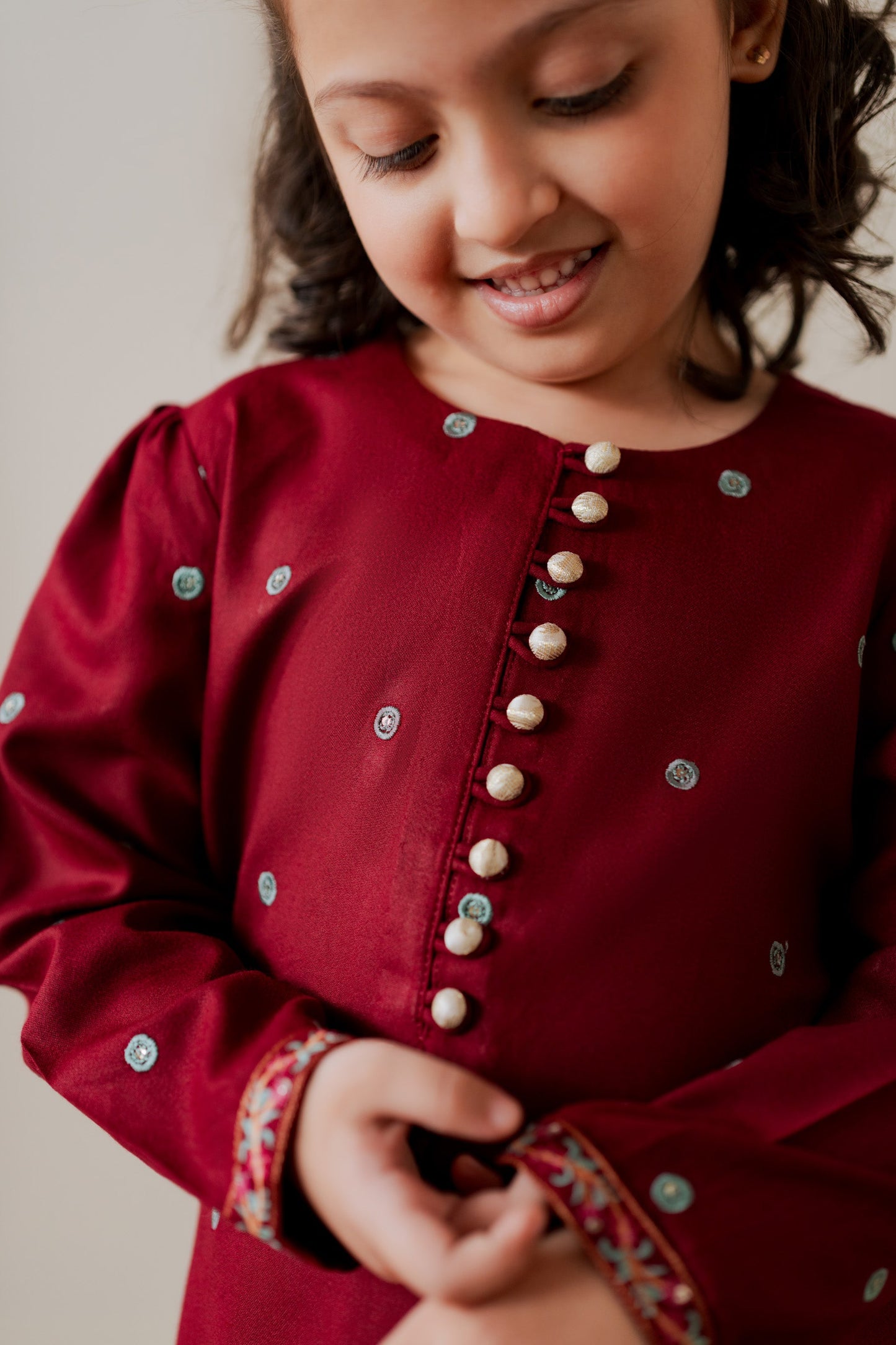 KKG-213 - by Maria Faisal - Registered Vendor of : Kastoor Kids - 100% Original Designer Dress.