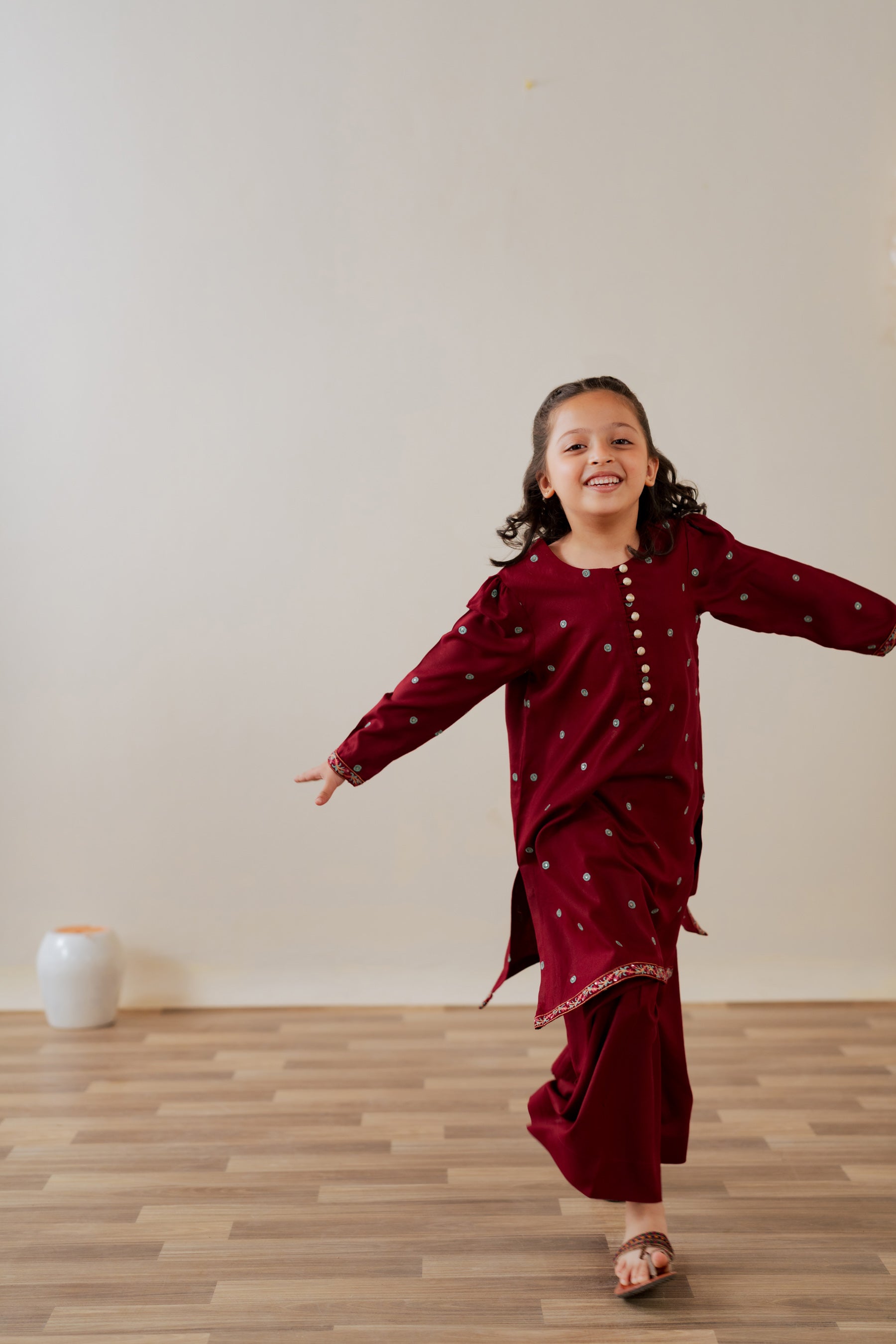 KKG-213 - by Maria Faisal - Registered Vendor of : Kastoor Kids - 100% Original Designer Dress.