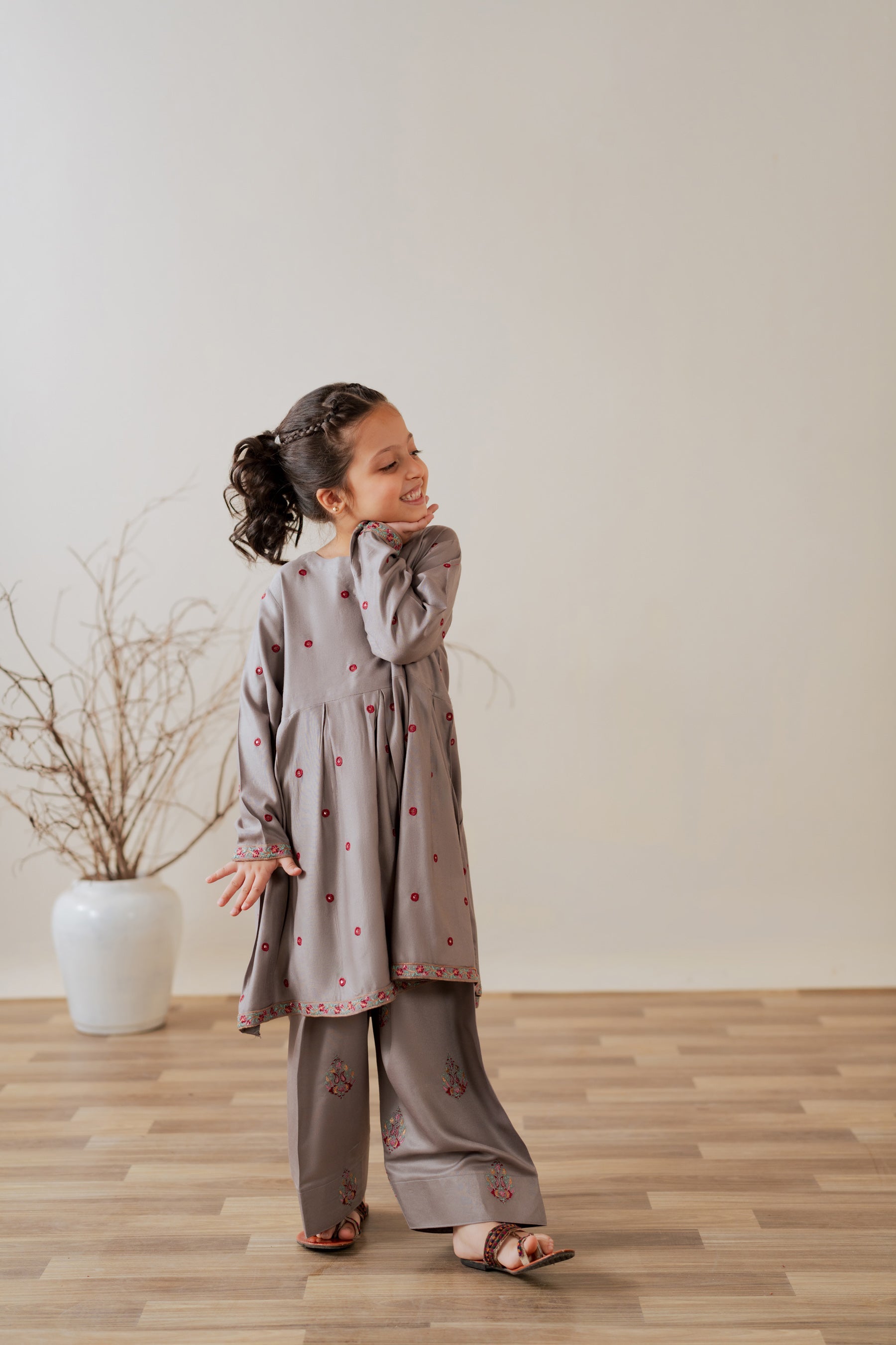 KKG-211 - by Maria Faisal - Registered Vendor of : Kastoor Kids - 100% Original Designer Dress.