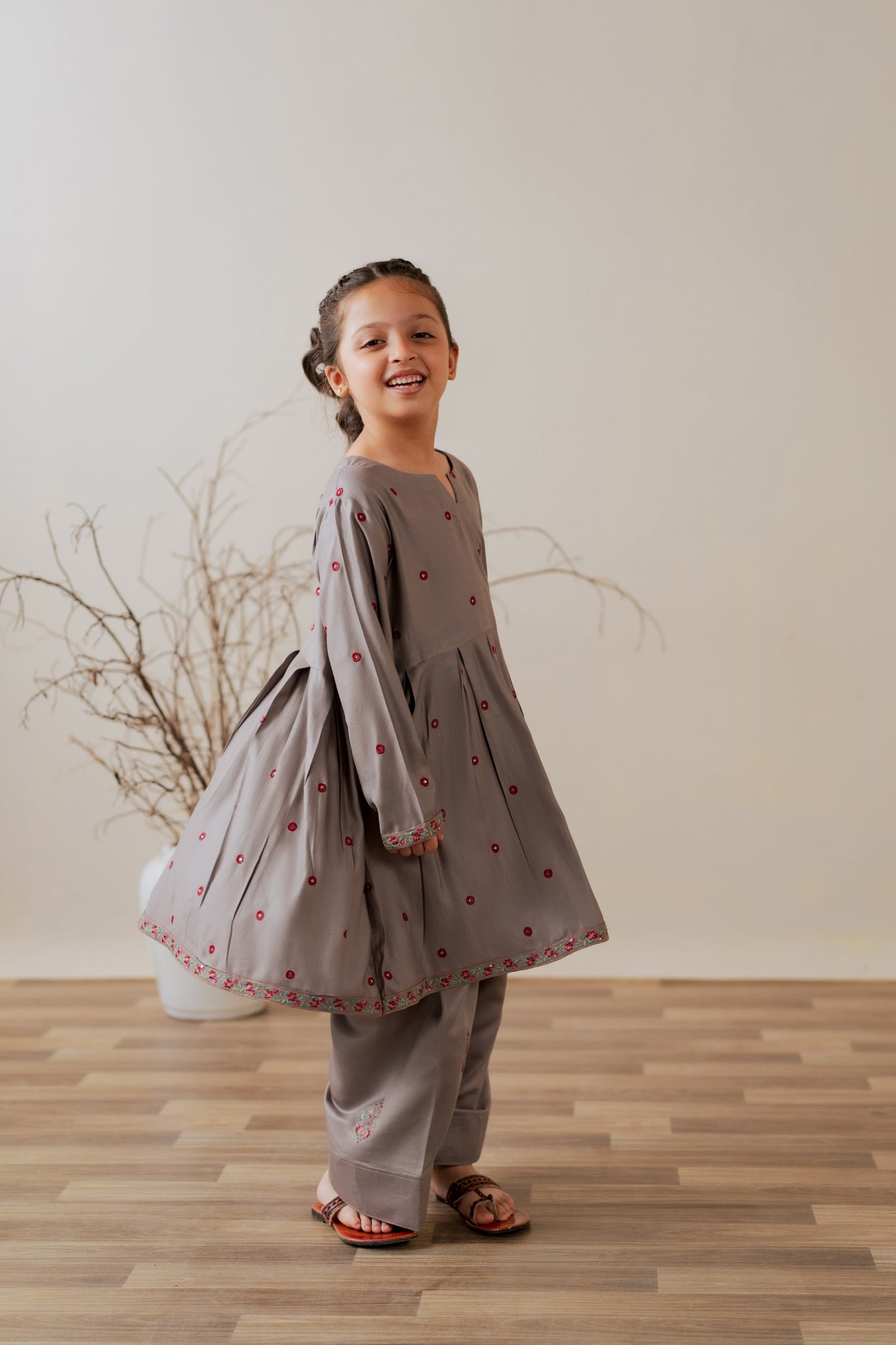 KKG-211 - by Maria Faisal - Registered Vendor of : Kastoor Kids - 100% Original Designer Dress.