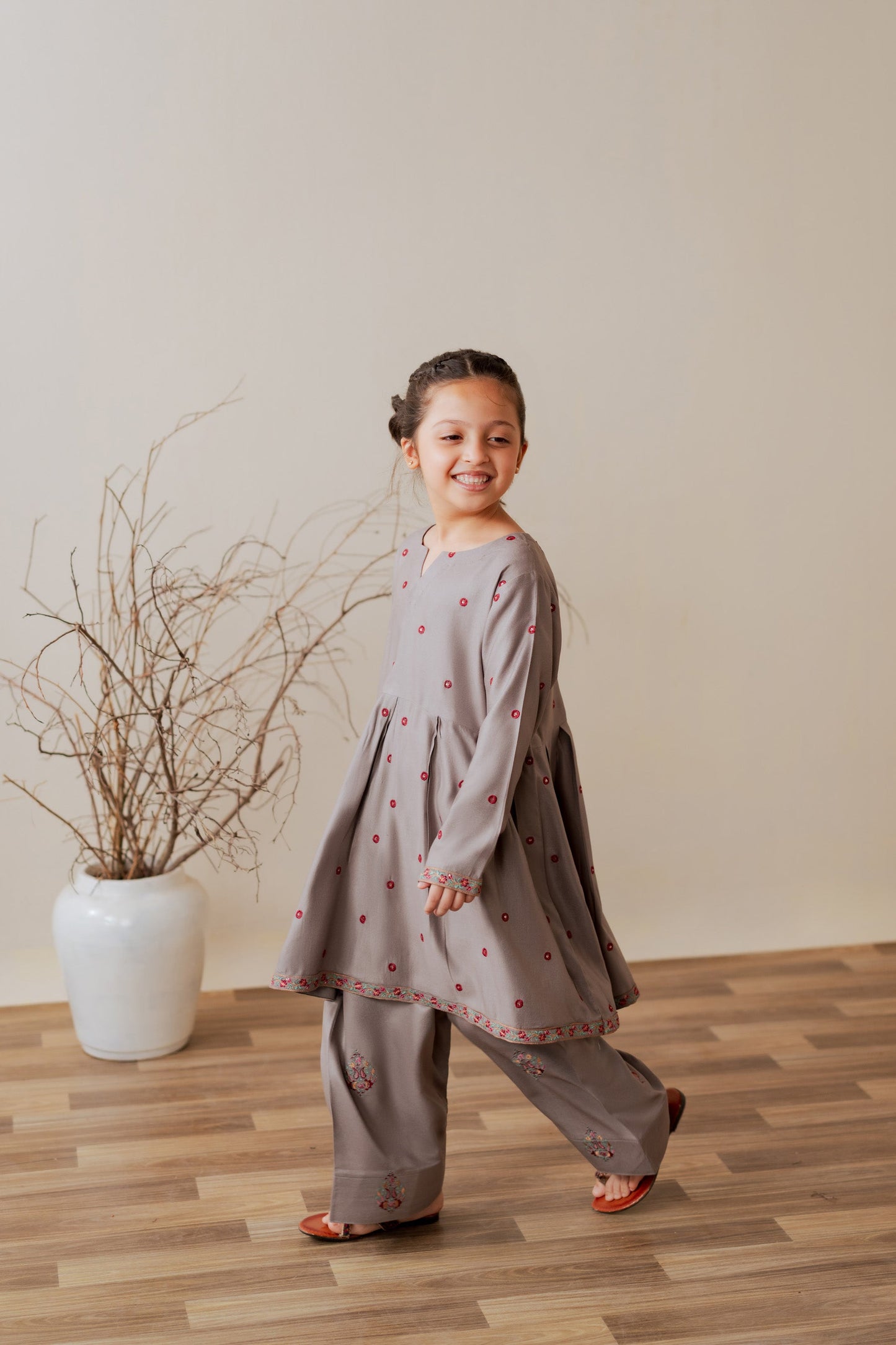 KKG-211 - by Maria Faisal - Registered Vendor of : Kastoor Kids - 100% Original Designer Dress.