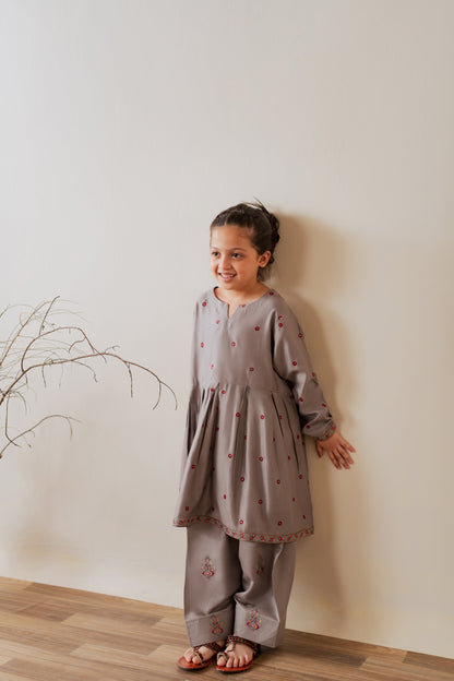 KKG-211 - by Maria Faisal - Registered Vendor of : Kastoor Kids - 100% Original Designer Dress.