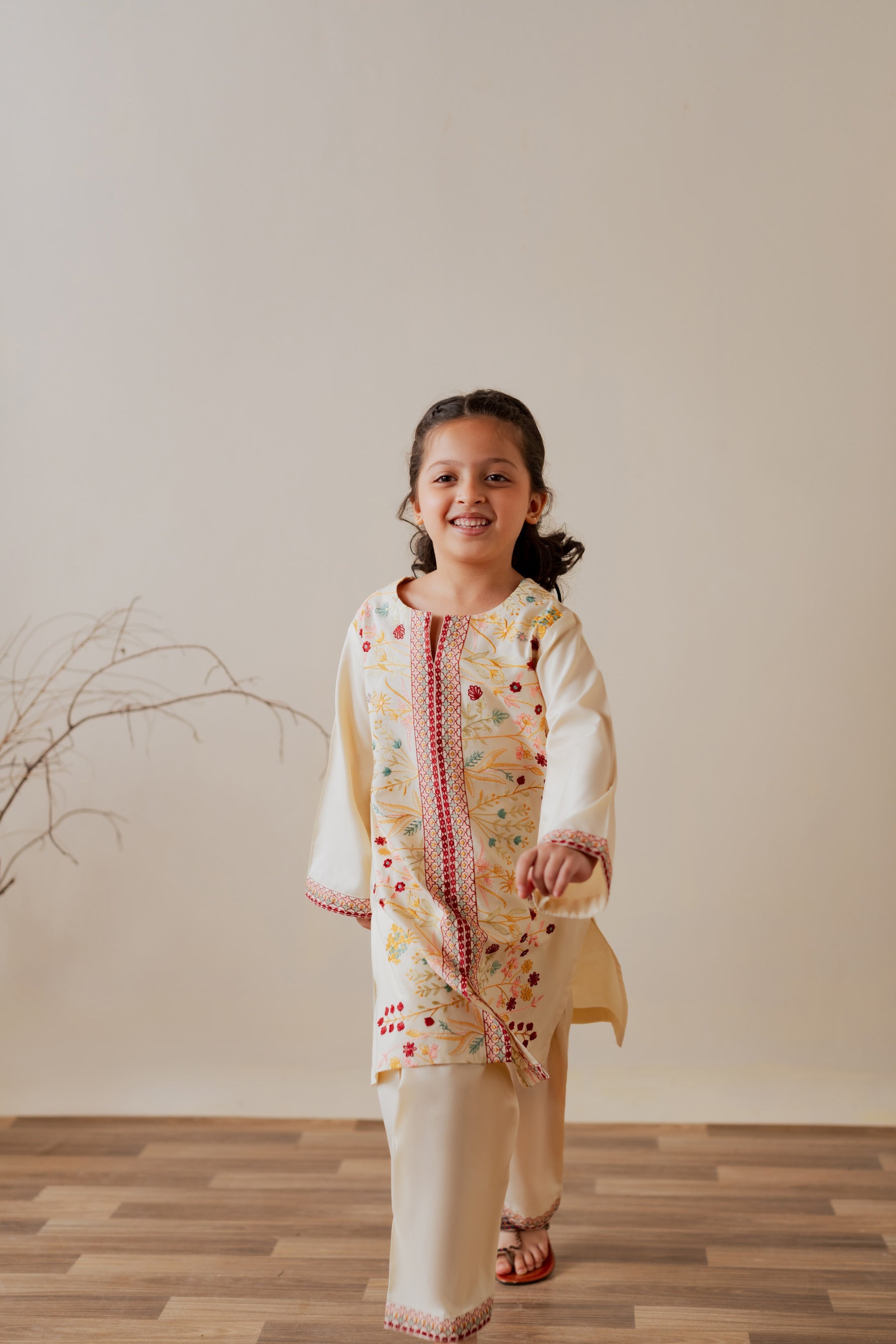 KKG-209 - by Maria Faisal - Registered Vendor of : Kastoor Kids - 100% Original Designer Dress.