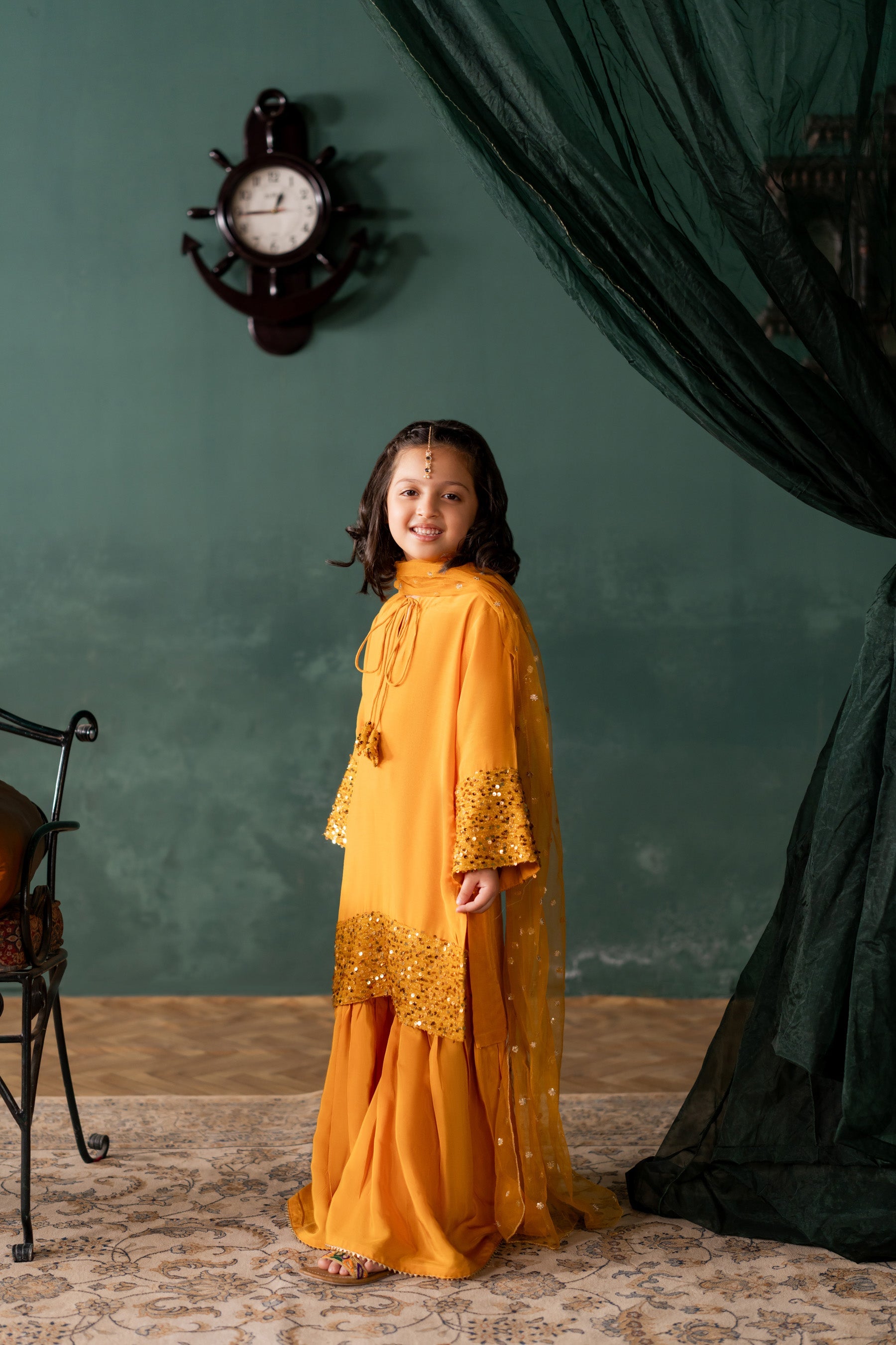 KKG-201 - by Maria Faisal - Registered Vendor of : Kastoor Kids - 100% Original Designer Dress.