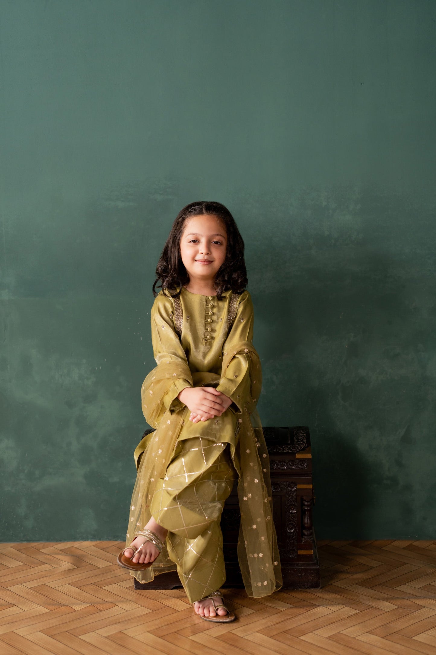 KKG-202 - by Maria Faisal - Registered Vendor of : Kastoor Kids - 100% Original Designer Dress.