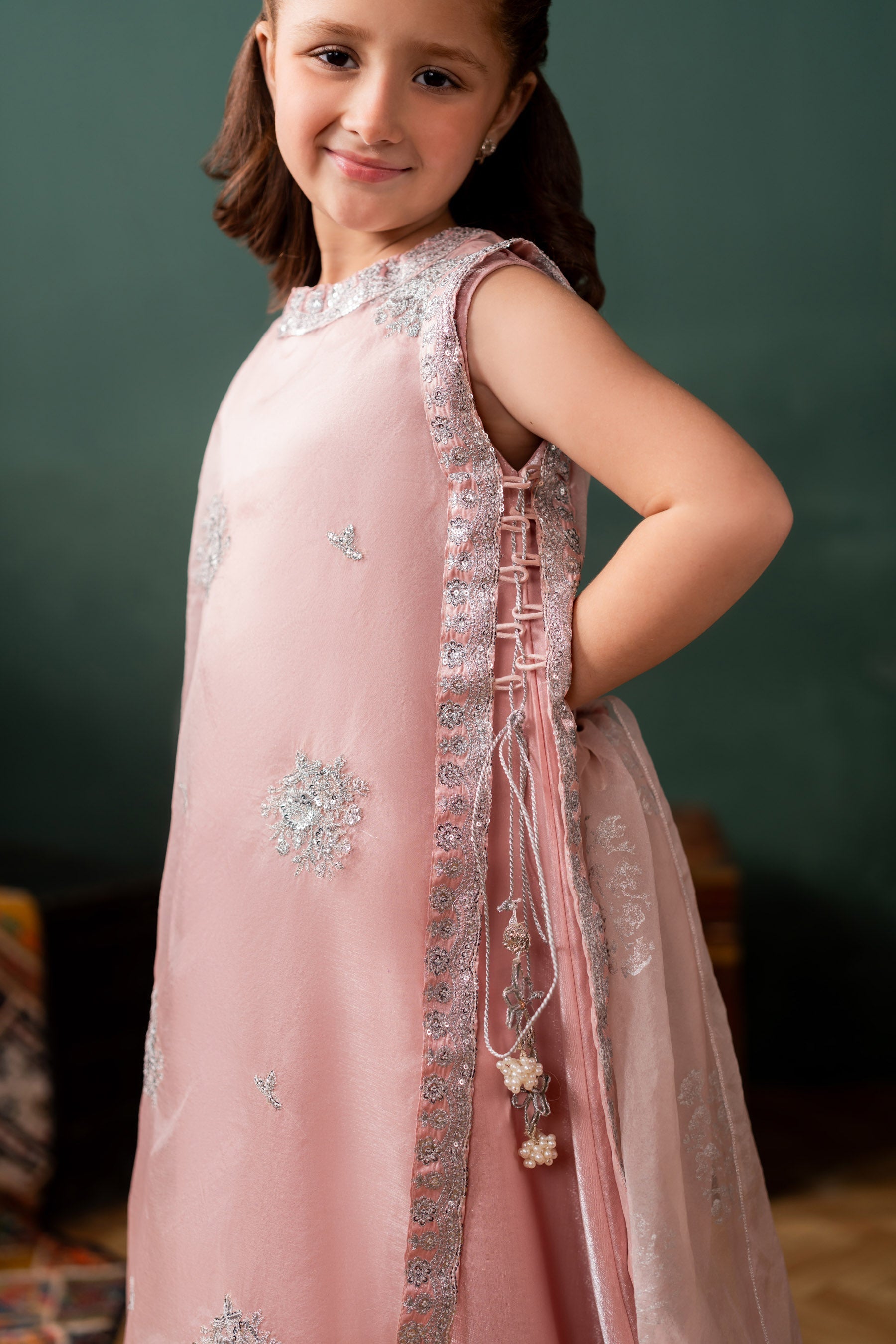 KKG-204 - by Maria Faisal - Registered Vendor of : Kastoor Kids - 100% Original Designer Dress.