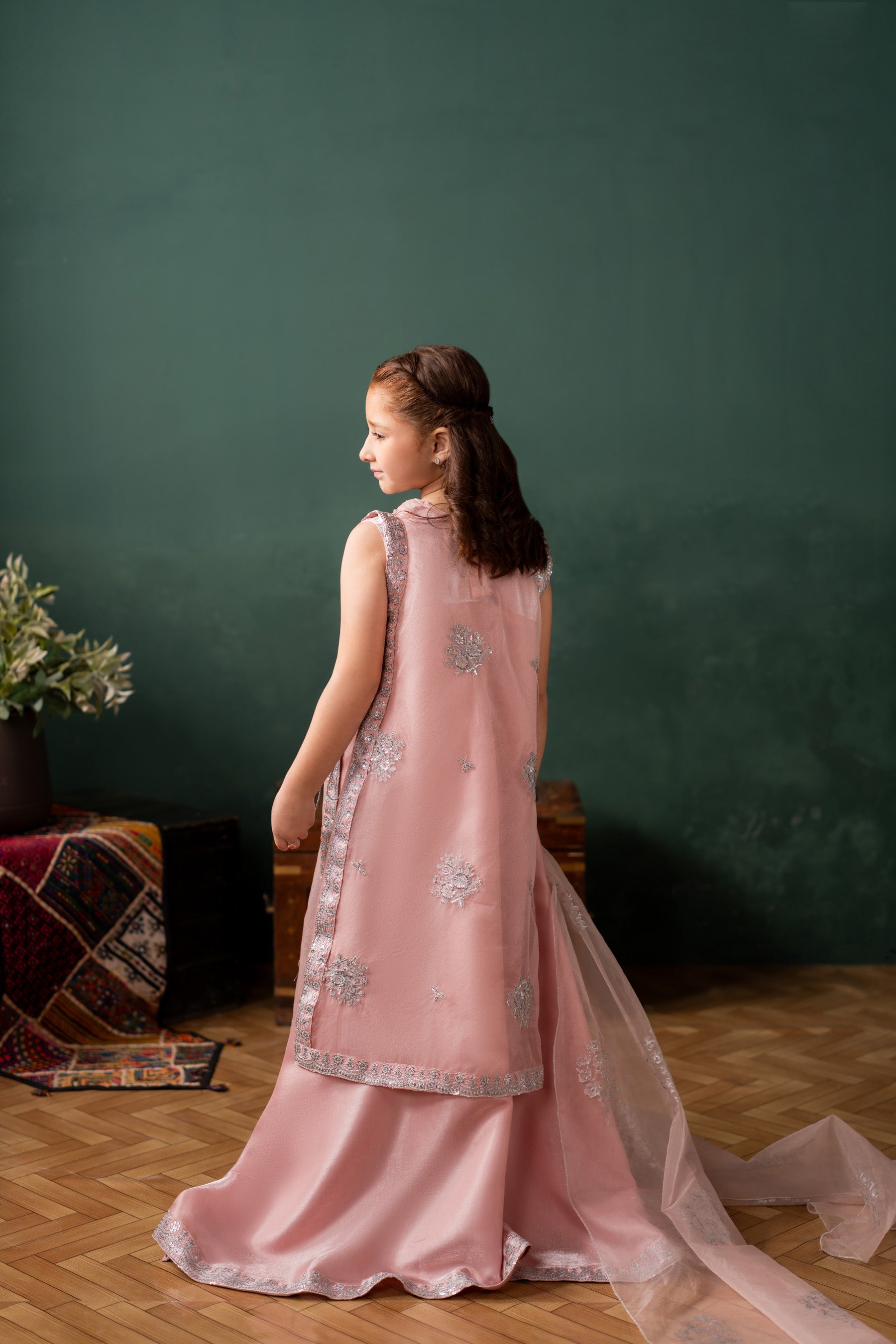KKG-204 - by Maria Faisal - Registered Vendor of : Kastoor Kids - 100% Original Designer Dress.