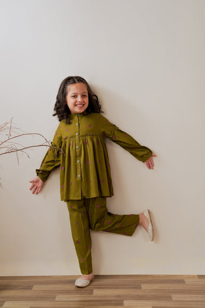 KKG-212 - by Maria Faisal - Registered Vendor of : Kastoor Kids - 100% Original Designer Dress.