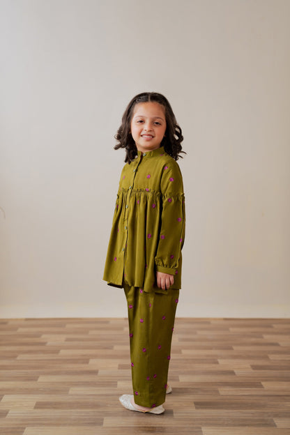 KKG-212 - by Maria Faisal - Registered Vendor of : Kastoor Kids - 100% Original Designer Dress.