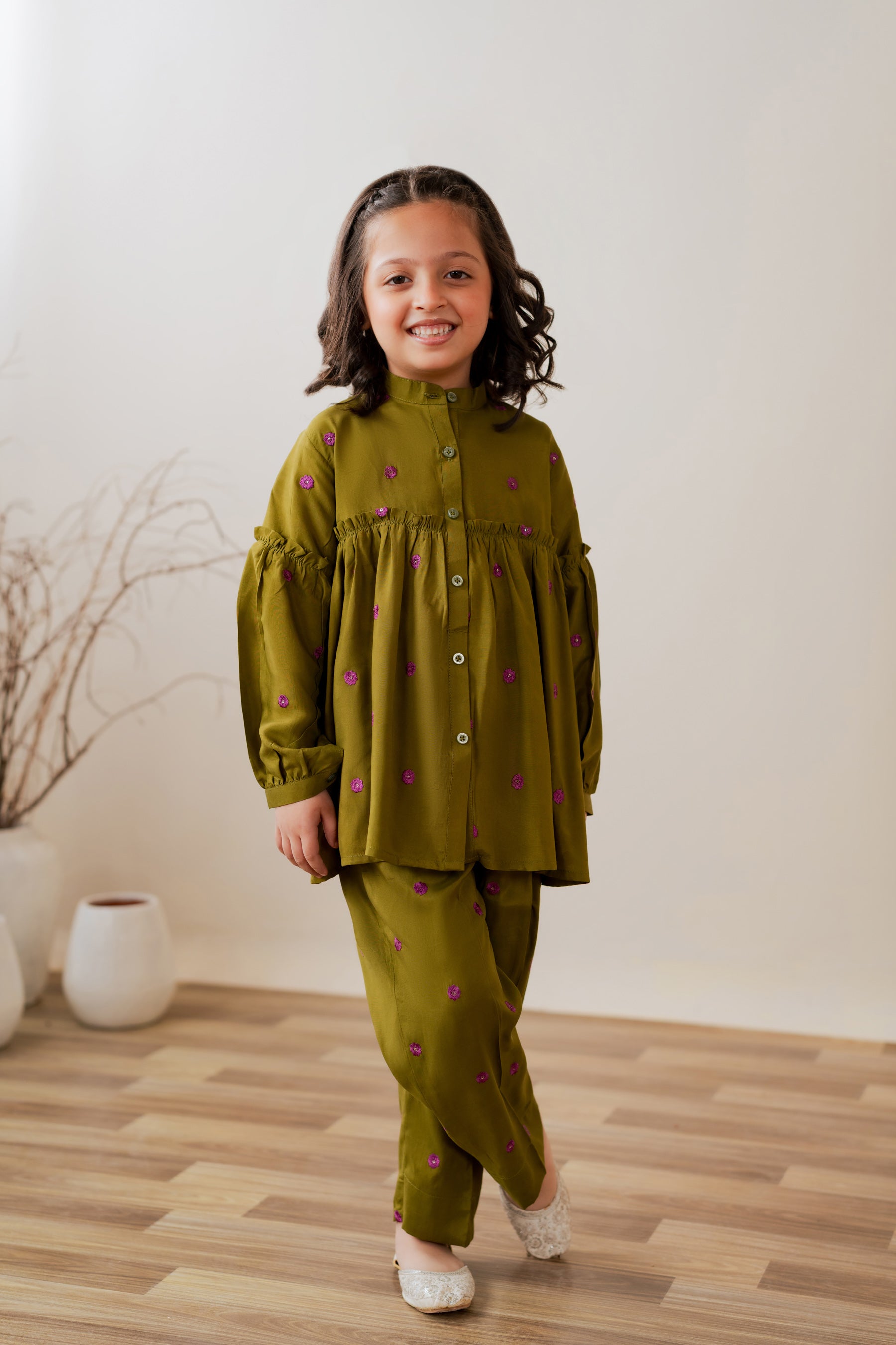 KKG-212 - by Maria Faisal - Registered Vendor of : Kastoor Kids - 100% Original Designer Dress.
