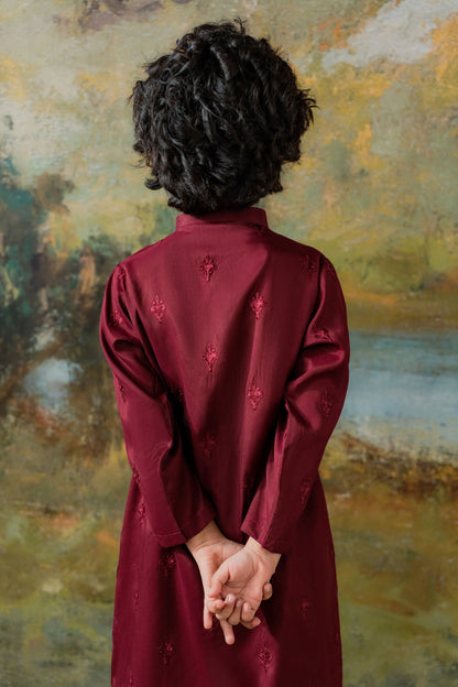 KKB-218 - by Maria Faisal - Registered Vendor of : Kastoor Kids - 100% Original Designer Dress.