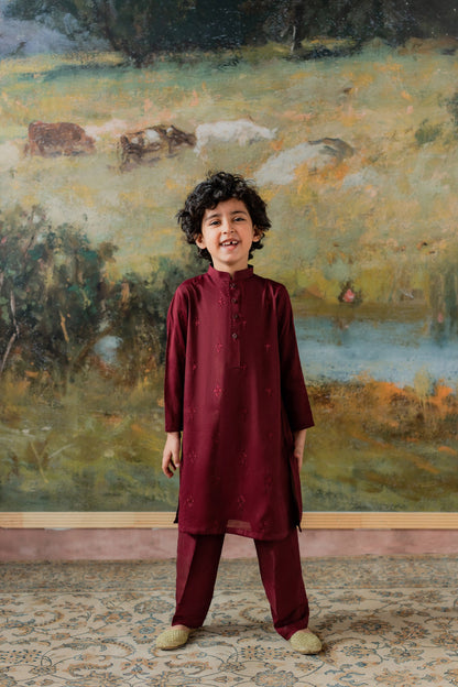 KKB-218 - by Maria Faisal - Registered Vendor of : Kastoor Kids - 100% Original Designer Dress.