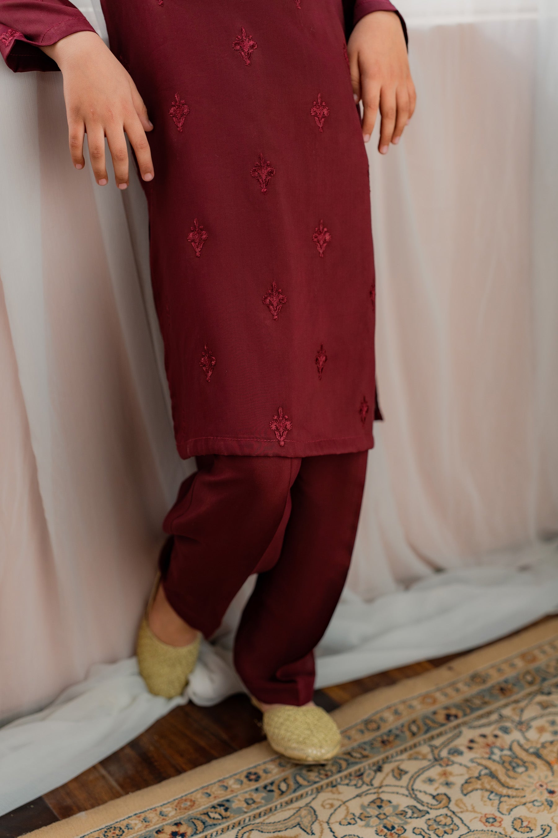 KKB-218 - by Maria Faisal - Registered Vendor of : Kastoor Kids - 100% Original Designer Dress.