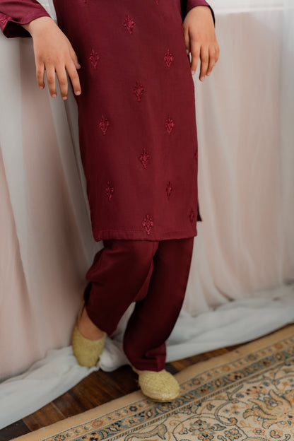 KKB-218 - by Maria Faisal - Registered Vendor of : Kastoor Kids - 100% Original Designer Dress.