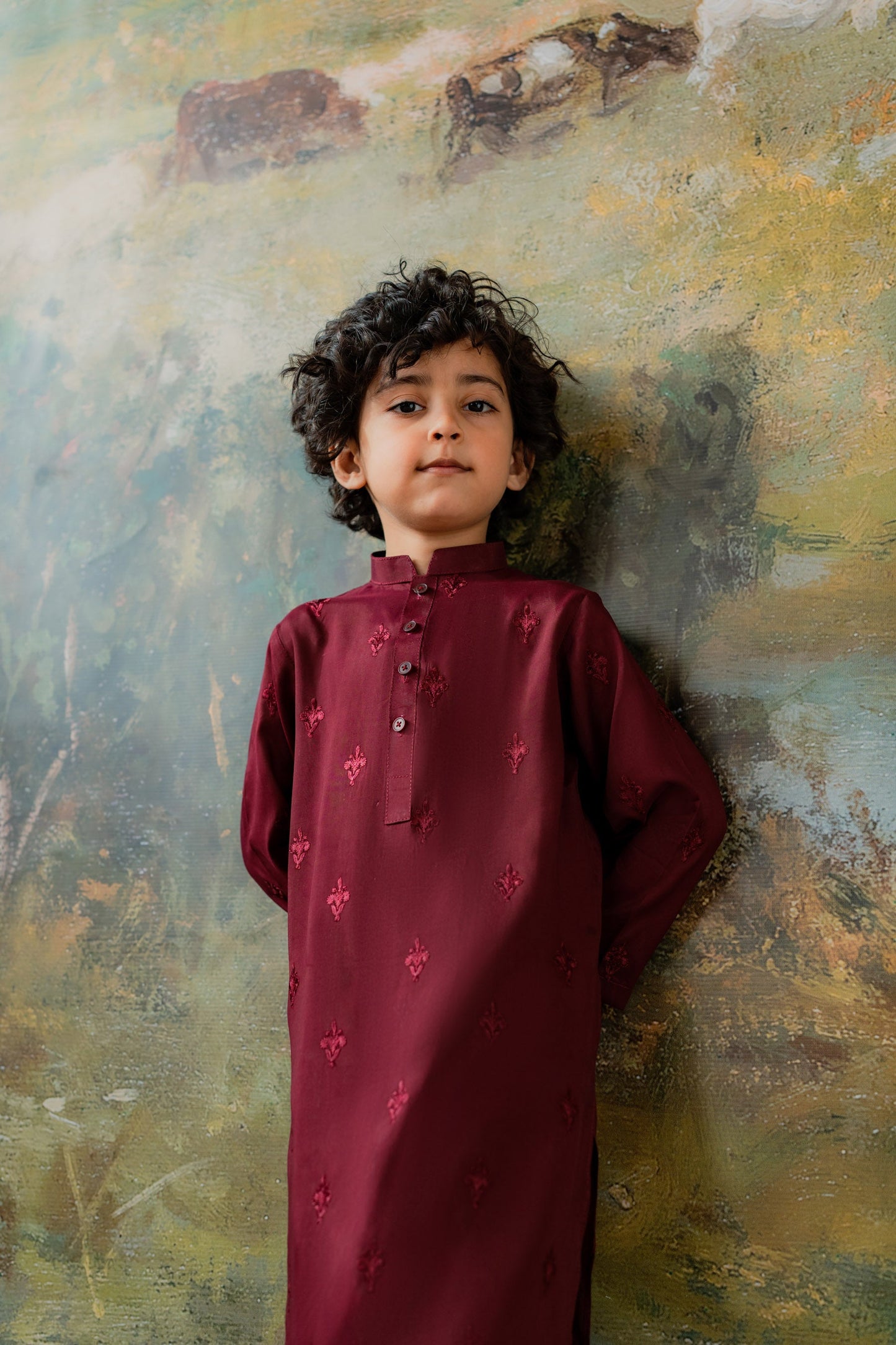 KKB-218 - by Maria Faisal - Registered Vendor of : Kastoor Kids - 100% Original Designer Dress.
