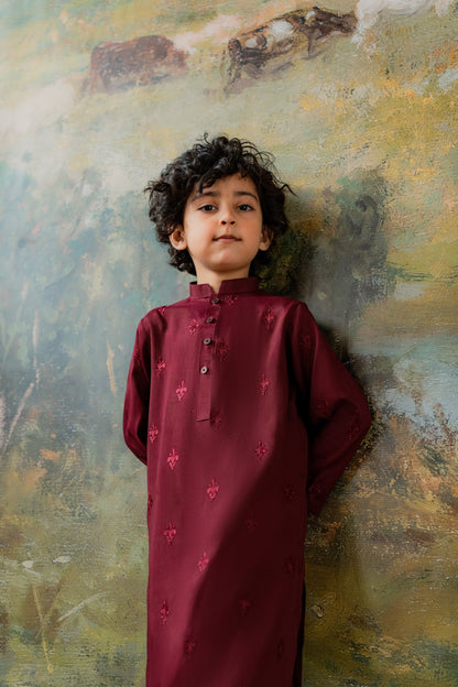 KKB-218 - by Maria Faisal - Registered Vendor of : Kastoor Kids - 100% Original Designer Dress.