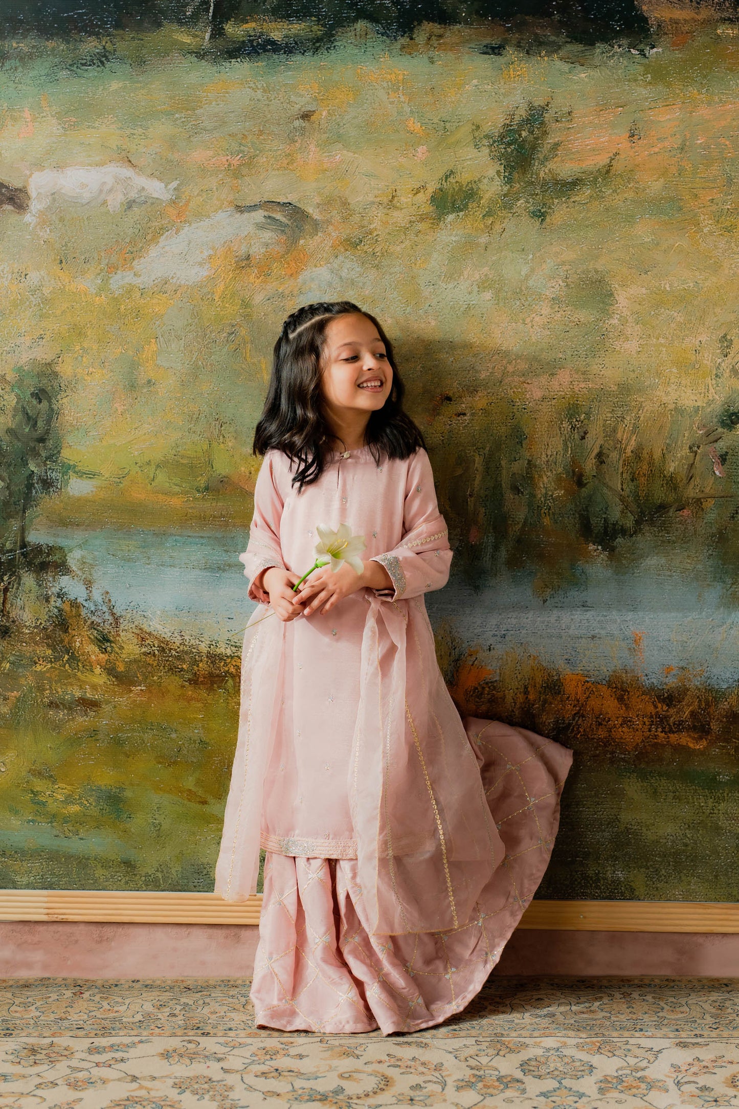 KKG-221 - by Maria Faisal - Registered Vendor of : Kastoor Kids - 100% Original Designer Dress.