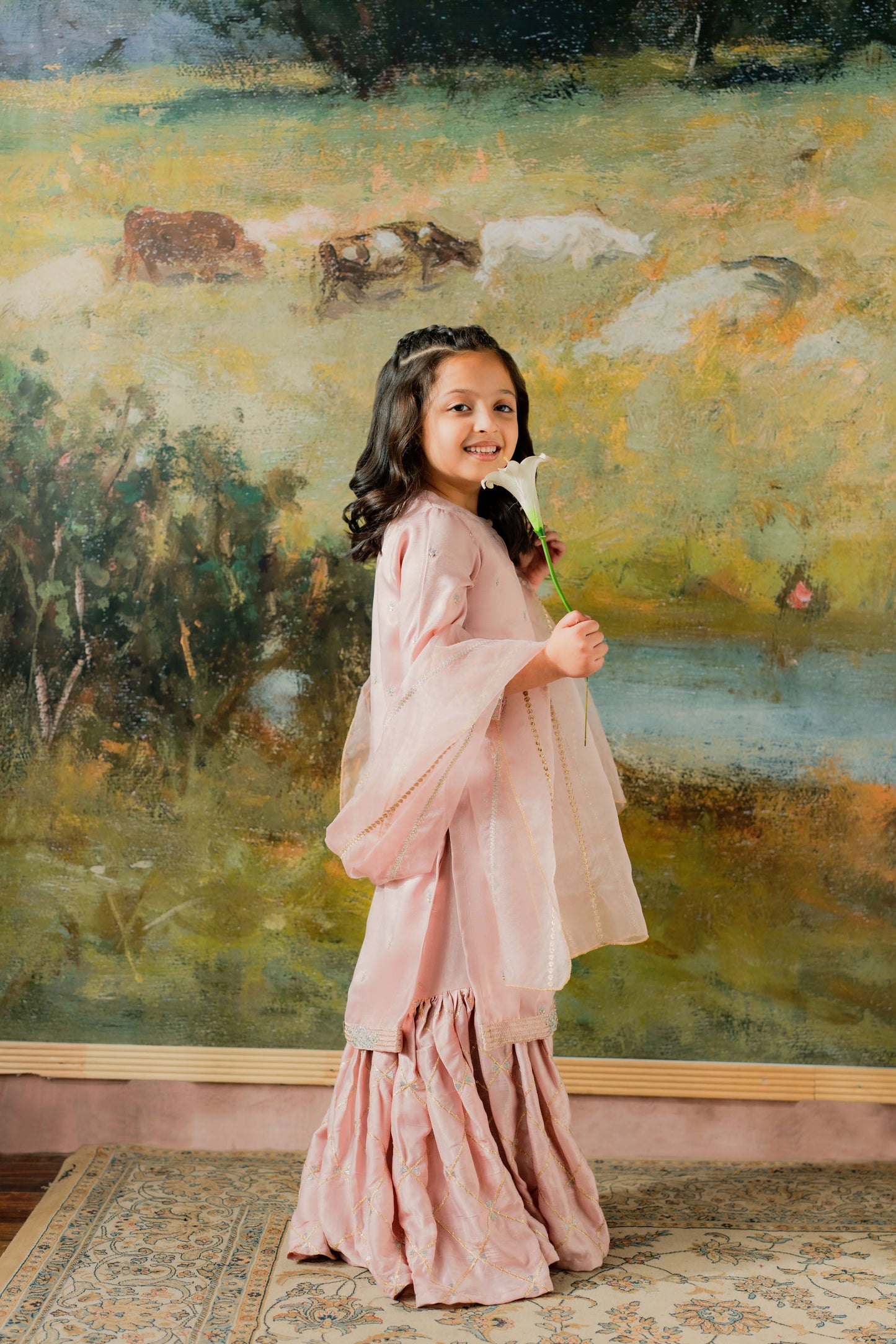 KKG-221 - by Maria Faisal - Registered Vendor of : Kastoor Kids - 100% Original Designer Dress.