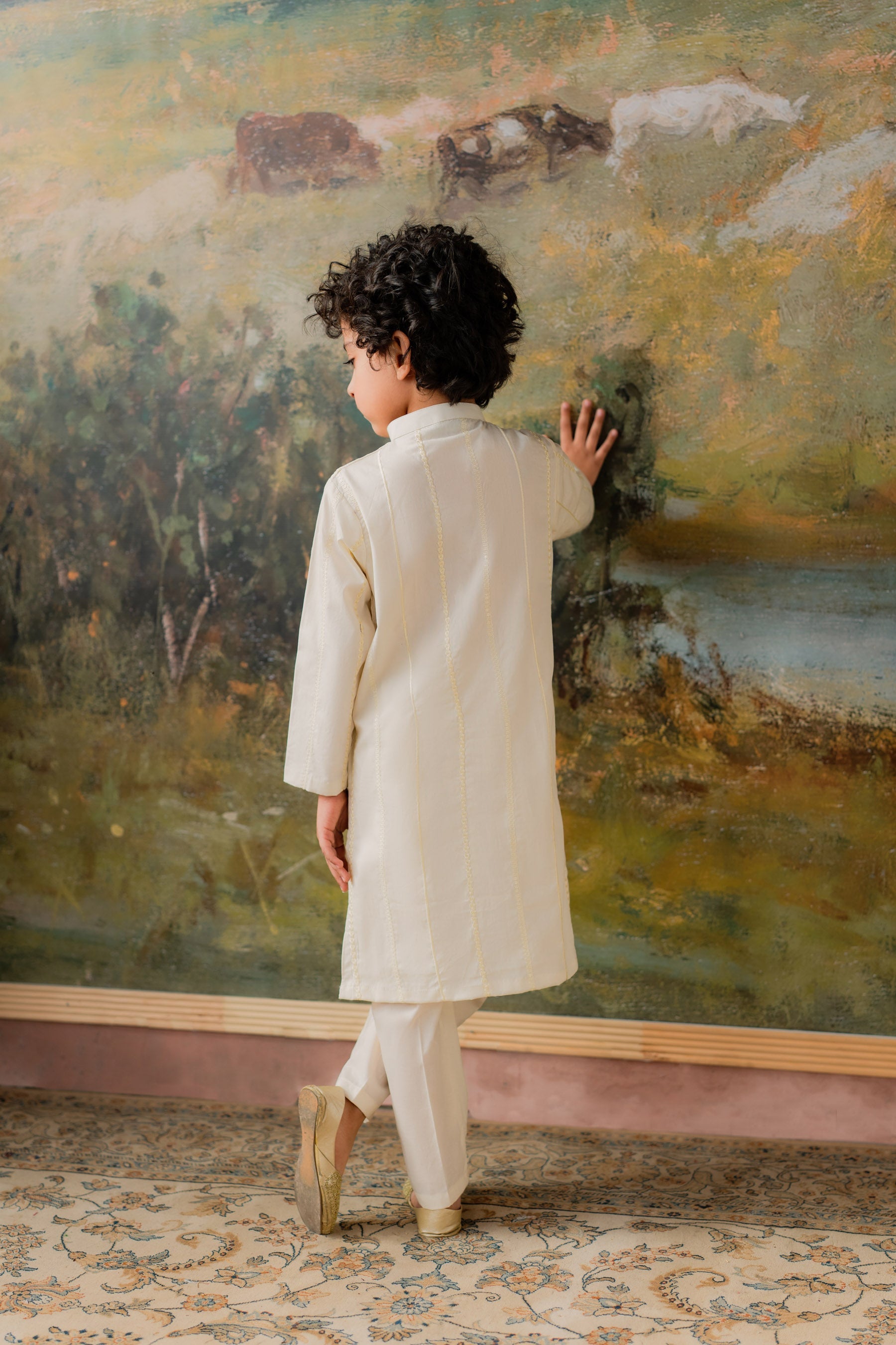 KKB-216 - by Maria Faisal - Registered Vendor of : Kastoor Kids - 100% Original Designer Dress.