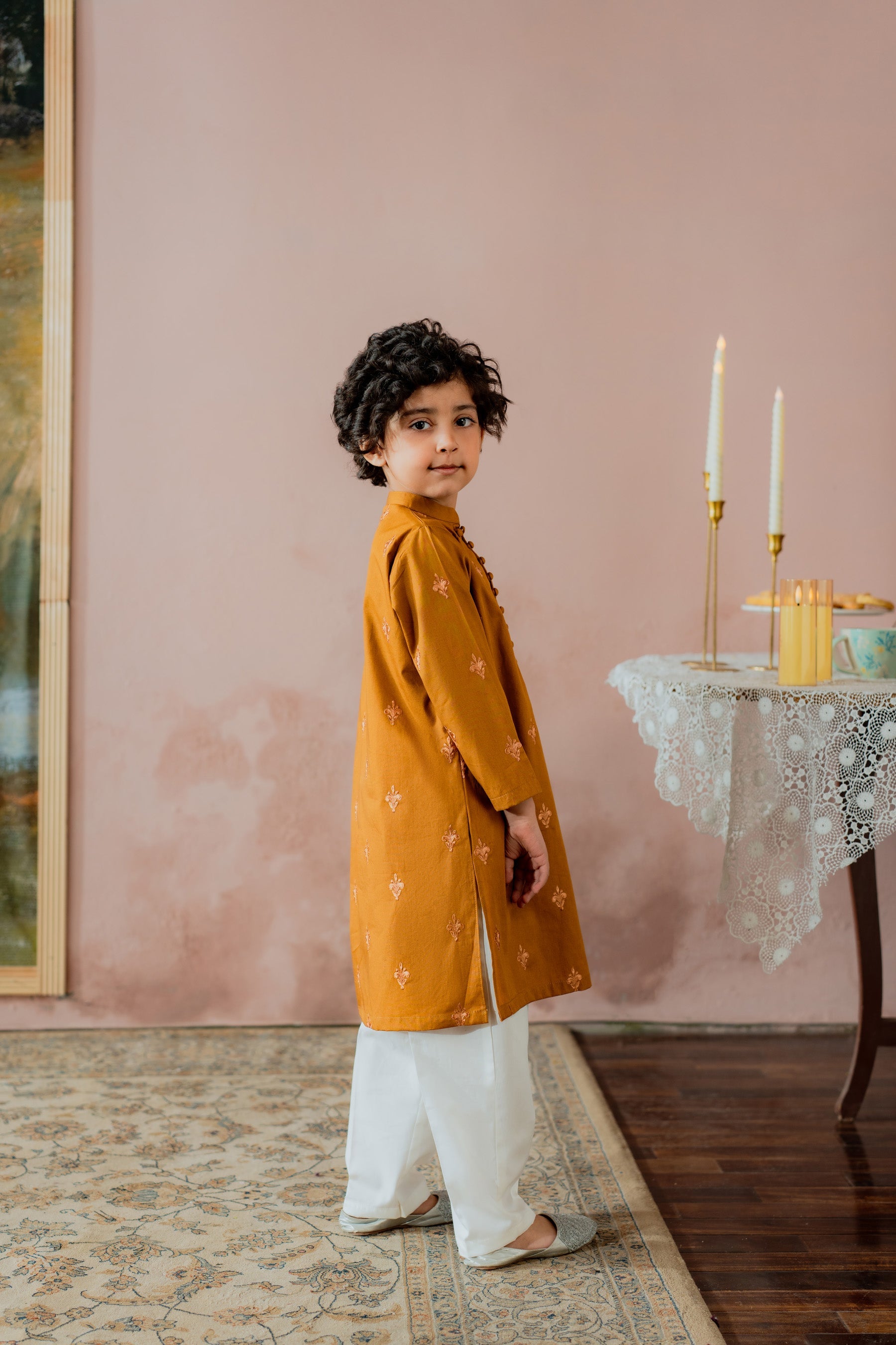 KKB-220 - by Maria Faisal - Registered Vendor of : Kastoor Kids - 100% Original Designer Dress.