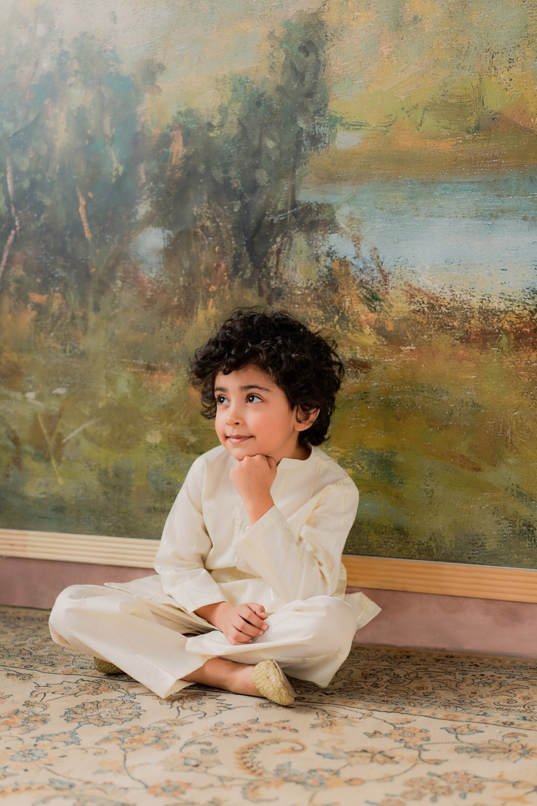 KKB-216 - by Maria Faisal - Registered Vendor of : Kastoor Kids - 100% Original Designer Dress.