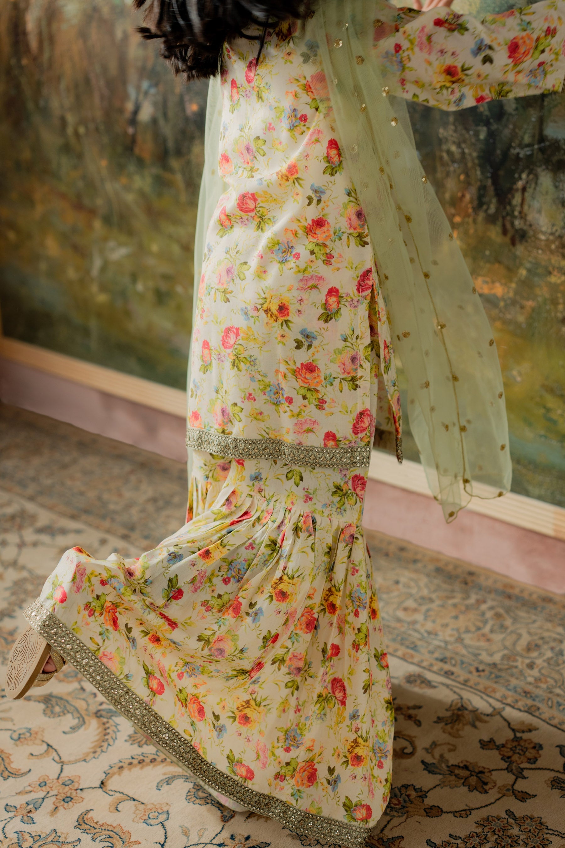 KKG-222 - by Maria Faisal - Registered Vendor of : Kastoor Kids - 100% Original Designer Dress.