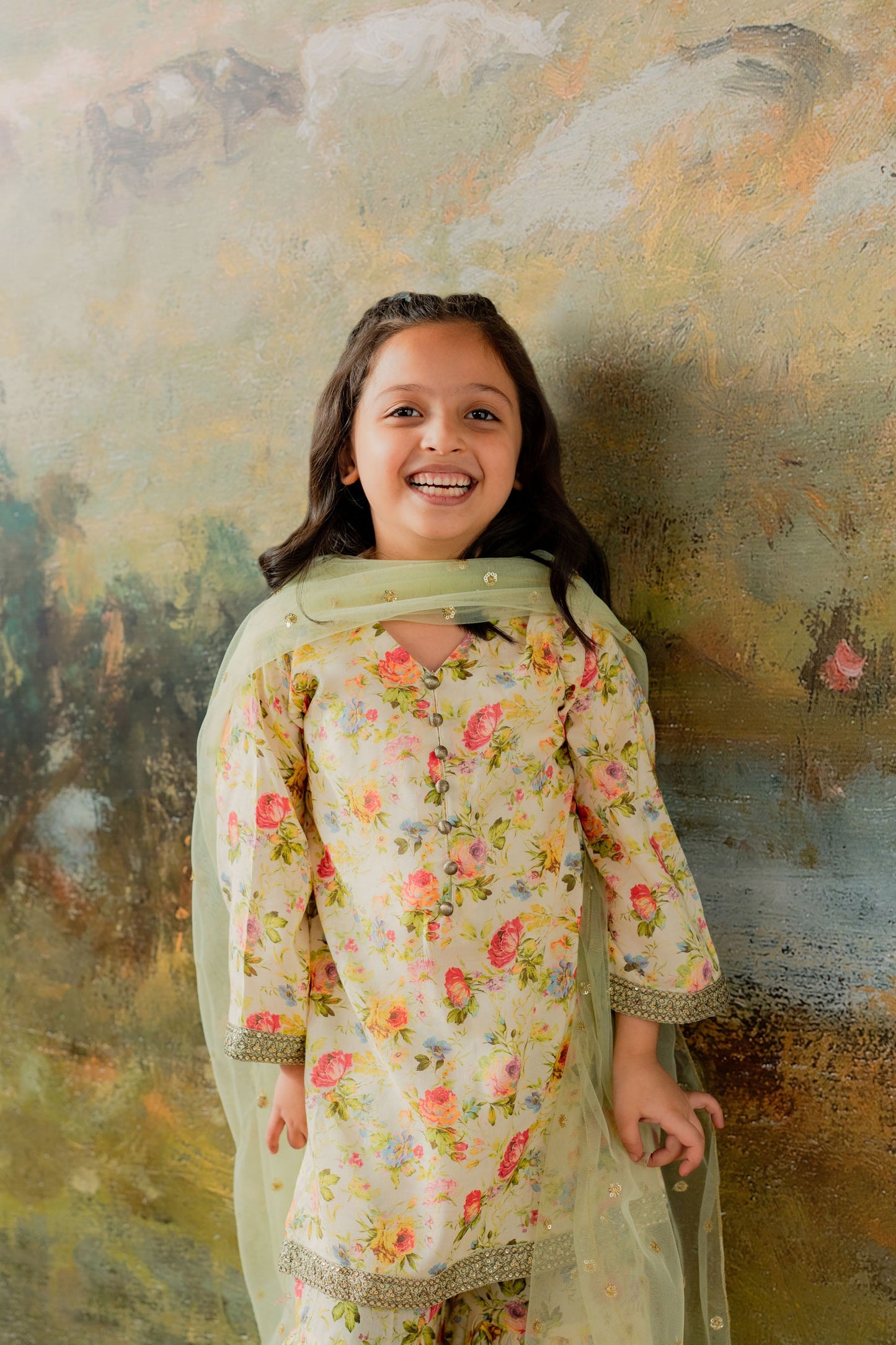 KKG-222 - by Maria Faisal - Registered Vendor of : Kastoor Kids - 100% Original Designer Dress.
