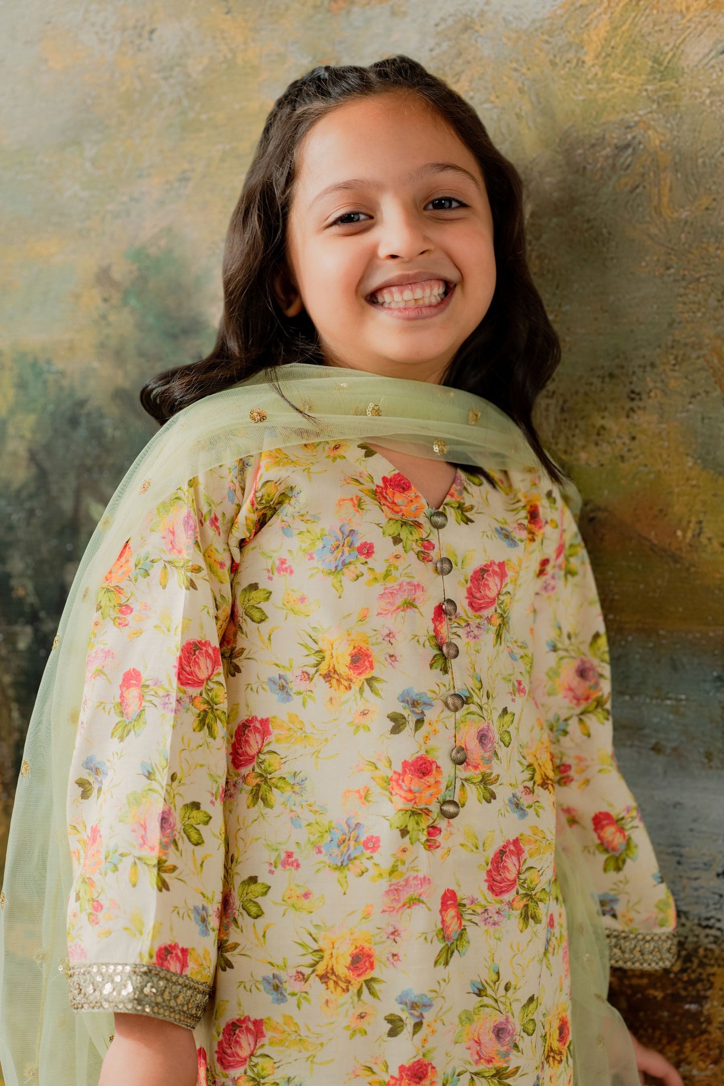 KKG-222 - by Maria Faisal - Registered Vendor of : Kastoor Kids - 100% Original Designer Dress.