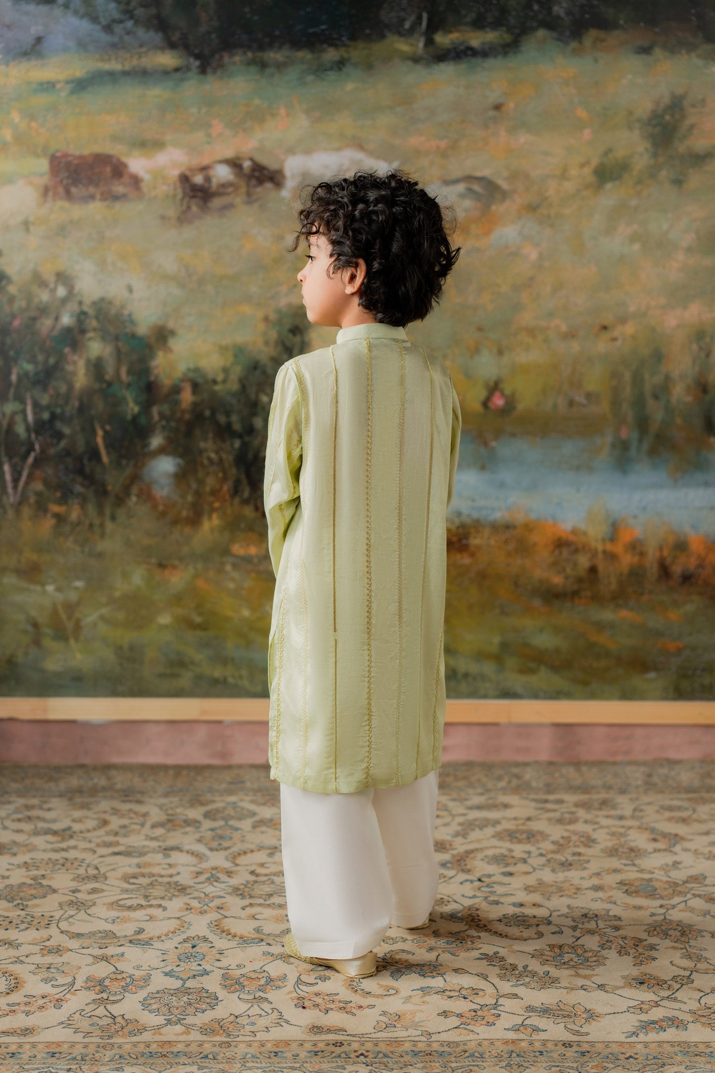 KKB-217 - by Maria Faisal - Registered Vendor of : Kastoor Kids - 100% Original Designer Dress.