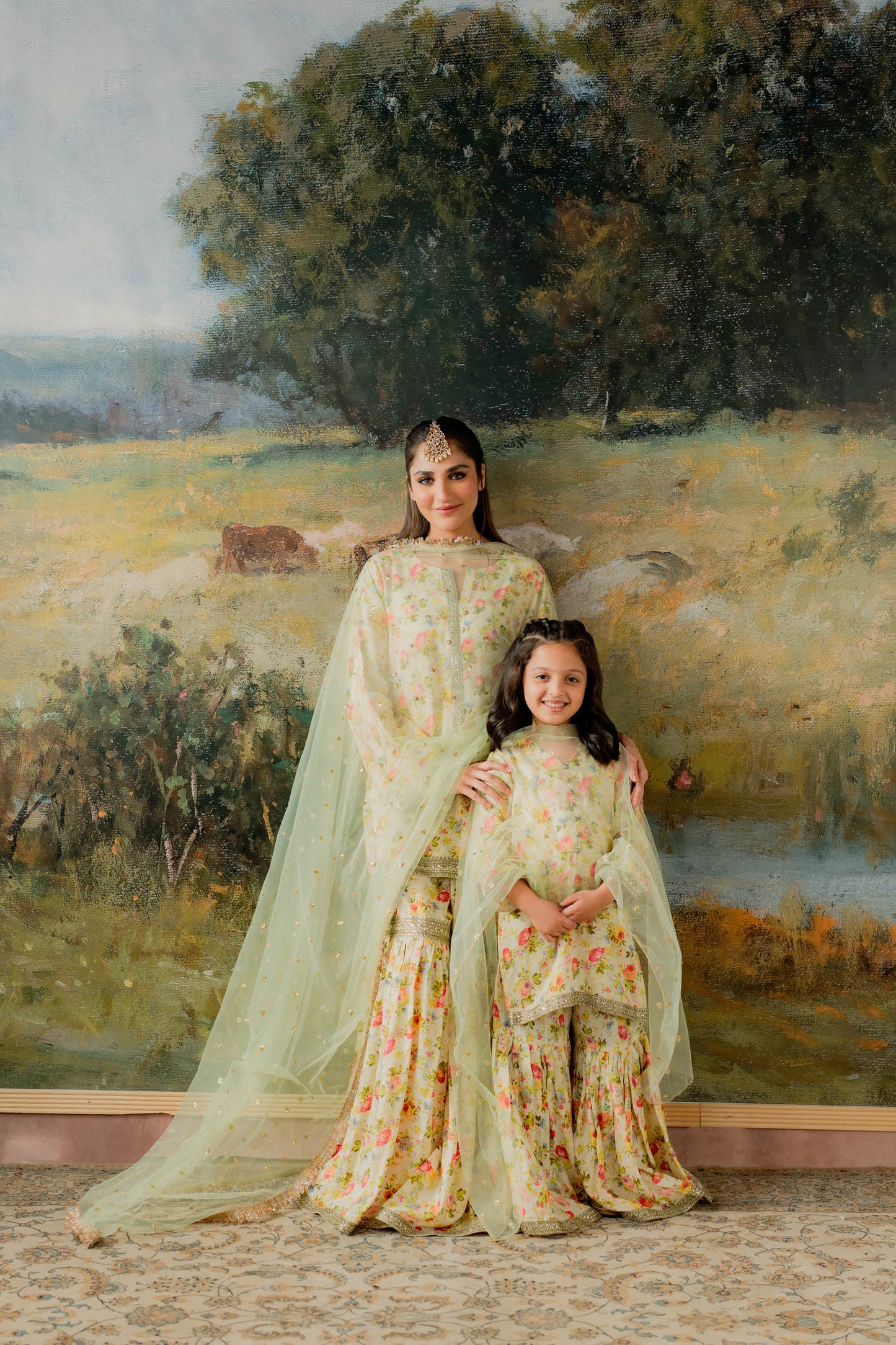 KKG-222 - by Maria Faisal - Registered Vendor of : Kastoor Kids - 100% Original Designer Dress.