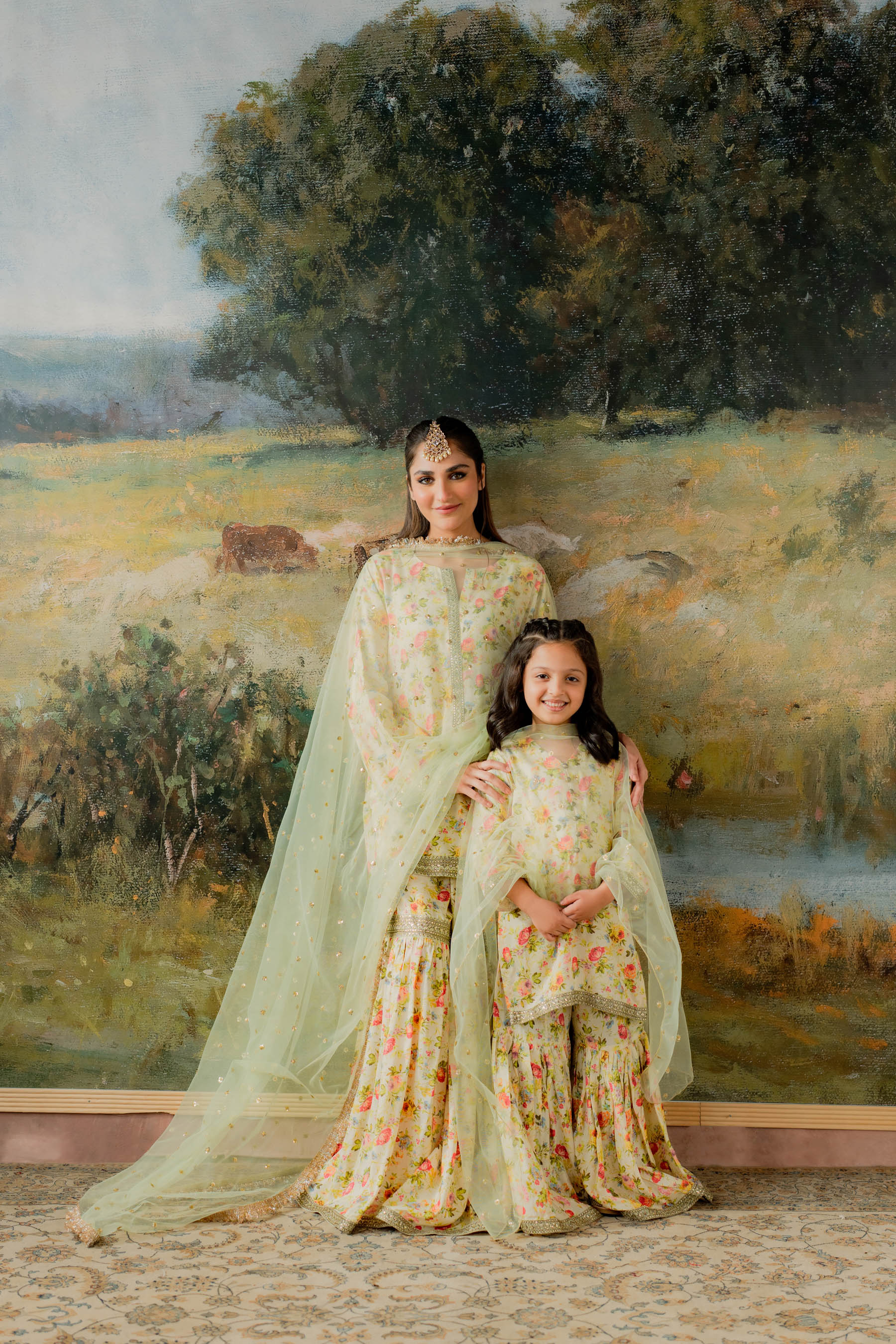 KKG-222 - by Maria Faisal - Registered Vendor of : Kastoor Kids - 100% Original Designer Dress.