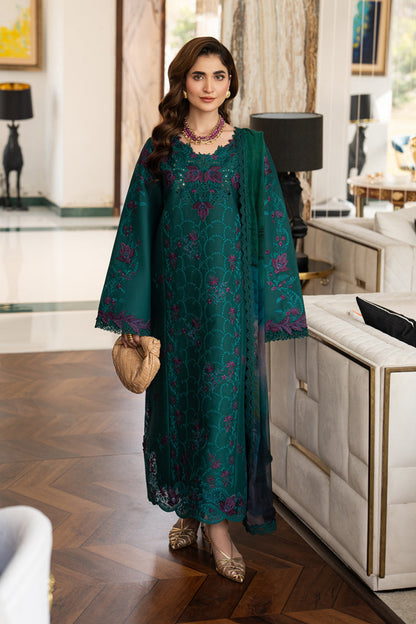 Rangrasiya | Carnation Eid Edit 26 | Keya - Luxury Dress - available at Maria Faisal in UK and USA.